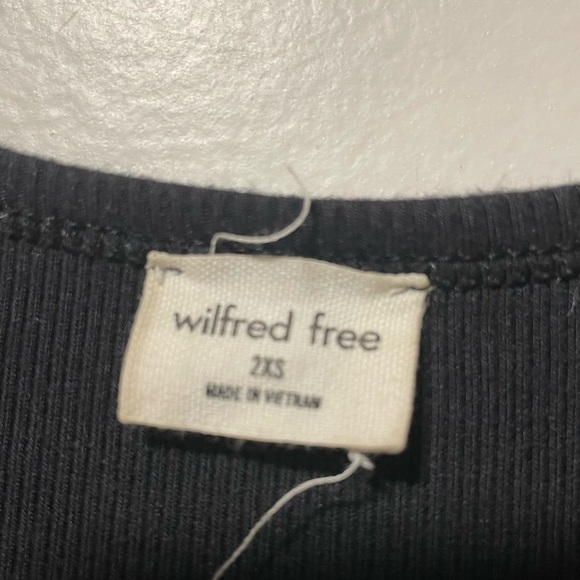 Wilfred  Free Black Midi Dress - 2XS - Picture 6 of 7